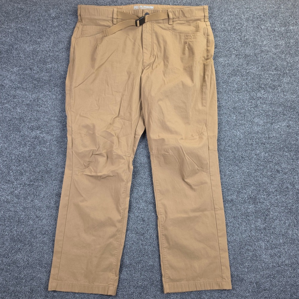 Duluth Alaskan Hardgear Free Rein Pants Women's 38x30 Relaxed Fit AKHG Brown